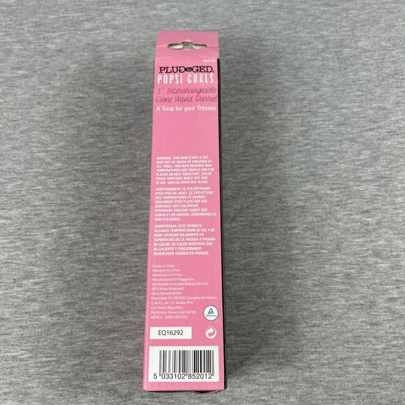 Plugged In POPSI CURLS 1" Interchangeable Cone Barrel T-28 Series - Picture 4 of 8